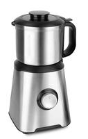 Robot culinaire multifonctionnel en acier inoxydable 2-en-1 de conception moderne Mélangeur de bocaux en verre Presse-agrumes USB à piles pour