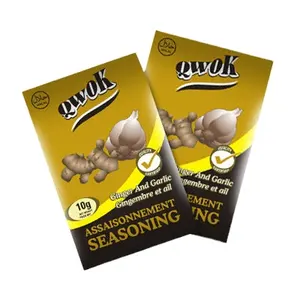 QWOK 10g garlic and ginger flavor mixed powder Seasoning Powder soup powder