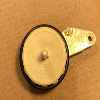 Nouvelle bobine de table vintage d'origine en stock avec caoutchouc pour lecteur magnétophone Wollensak T-1515