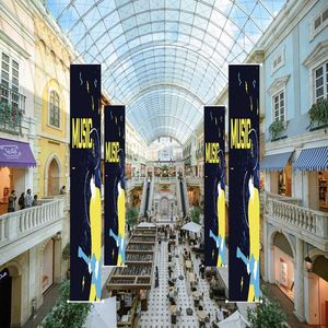 Quảng cáo tùy chỉnh treo ngoài trời cờ Anime tường cuộn biểu ngữ cuộn lên treo biểu ngữ hiển thị - Product Image 1