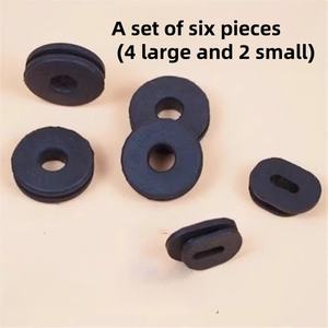 Coussinet en caoutchouc pour l'installation des caches latéraux de moto, compatible avec les anneaux en caoutchouc des caches latéraux GN125 GS125, anneau de protection en caoutchouc - Product Image 5
