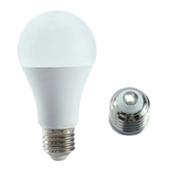 Ampoule LED Intelligente à Détecteur de Mouvement par Radar, Modèle A60, 5W, 9W, 12W, 15W, Globe Résidentiel, Culot E27/B22, IRC Élevé 80, Angle de Faisceau 210°, Vente en Gros