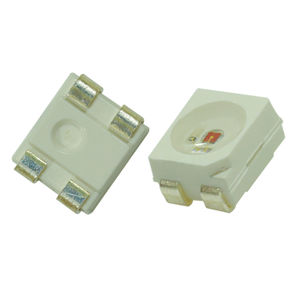 <span class=keywords><strong>Diodo</strong></span> SMD 3528 de <span class=keywords><strong>Polaridad</strong></span> Inversa, 14mil, 0.2W, 2V, Rojo Súper Brillante, 620-630nm, 1000-1200mcd - Product Image 4