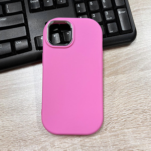 เคสโทรศัพท์มือถือสีทึบสำหรับ iPhone 17 Air 16 15 14 13 12 PRO MAX - Product Image 1