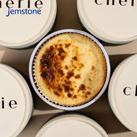 Boîte cylindrique en carton de luxe avec logo personnalisé, boîte à cheesecake, emballage alimentaire, tube en papier kraft pour pâtisserie, dessert