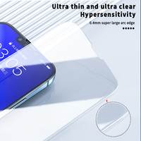 HD 0.4mm A + pelindung layar bening atas De Pantalla kristal Vidrio Templado Sin burbutuas untuk ponsel Android kaca antigores