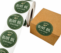 Étiquettes d'emballage cosmétique personnalisées imprimées, écologiques, recyclables, en vinyle, imperméables, résistantes à l'huile, autocollantes pour huile essentielle