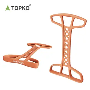 TOPKO Fitness Exercisers Home Sports Resistance Bands Thin Waist Beautiful Leg Equipment Four Tube Abdominal Pedal Rally