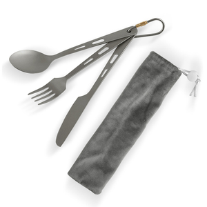 Tenedor de <span class=keywords><strong>Camping</strong></span> ultraligero RTS, juego de cocina de <span class=keywords><strong>Camping</strong></span> de titanio, juego de cubiertos de <span class=keywords><strong>Camping</strong></span> de titanio duradero con mosquetón - Product Image 1