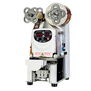 Máquina selladora automática Y-FANG de 88-95 mm para sellado térmico de vasos de papel y plástico, equipo para té con leche - Product Image 4