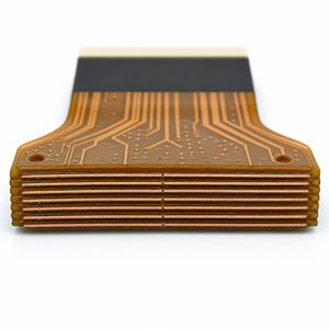 FPC Multicapa de 8 Capas, Superficie ENIG Flexible, Grosor Final de 0.3 mm, Clase 3 IPC, Fabricación Personalizada - Product Image 2