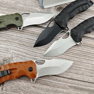 Cuchillo Plegable de Bolsillo Kiku XR para Exteriores, 2.80 Pulgadas, Acero 8Cr13MoV, G10, Alta Dureza, Portátil, para Caza, Camping, Uso Diario - Product Image 3