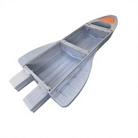 Bateau de pêche sportif léger et pliable en PE pour la dérive et la plongée, monté sur véhicule