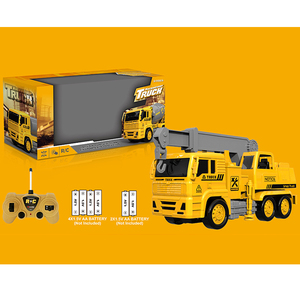 Véhicules de chantier Samtoycn Radiocommandés 4CH <span class=keywords><strong>Camion</strong></span> <span class=keywords><strong>grue</strong></span> RC Camions télécommandés avec lumière - Product Image 1
