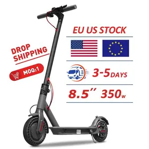 QMWHEEL H7 New Folding Fast Sport 350W Electric Scooter EU Warehouse Adult Second Hand E Scooter Aluminum Alloy 36V Ce Unisex