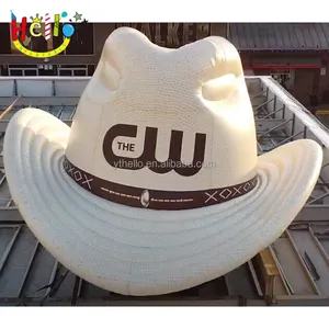 Chapéu de Cowboy inflável gigante ao ar livre para usos variados