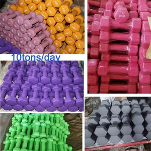 Haltères Compactes en Fonte avec Logo Personnalisé, 1kg 2kg 3kg, Revêtement Néoprène pour Fitness et Entraînement - Product Image 5