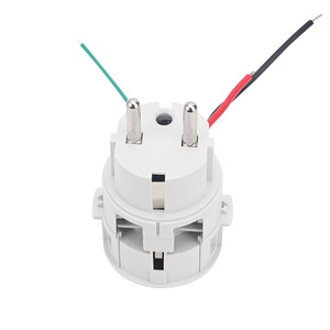 European Standard Power Strip 16A AC220V Type F Wiring Socket Safety Feature IP20 Flame Retardant - Product Image 1