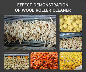 Macchine per il Lavaggio della Frutta, Lavatrice per Patate, Pelatrice per Zenzero, Macchina per Lavare e Pelare Patate - Product Image 2