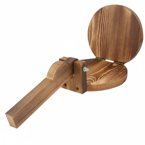 Herramienta para hornear madera Prensador de masa Diseño de grabado de madera para Navidad y uso hecho a mano para producto pulido brillante - Product Image 1