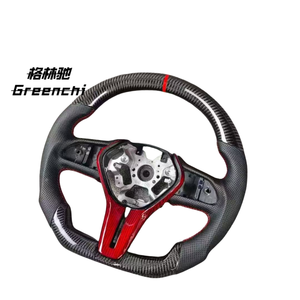 <span class=keywords><strong>Volant</strong></span> personnalisé en fibre de carbone pour Infiniti Q50 Q60 QX50 QX60, forme <span class=keywords><strong>F1</strong></span>, cuir, fabrication OEM - Product Image 3