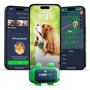 Petloc8 Dog <b>GPS</b> Tracker 4G LTE Real Time Tracking Waterproof Long Life Battery Pet Monitoring <b>Device</b> - Product Image 1
