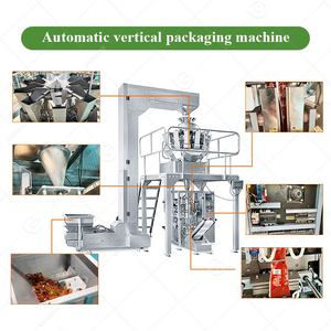 Machine <span class=keywords><strong>de</strong></span> remplissage et d'emballage verticale pour sachets <span class=keywords><strong>de</strong></span> chips <span class=keywords><strong>de</strong></span> pommes <span class=keywords><strong>de</strong></span> terre, <span class=keywords><strong>de</strong></span> graines <span class=keywords><strong>de</strong></span> haricots, <span class=keywords><strong>de</strong></span> 100g à 1 kg, fabriquée en Chine - Product Image 5
