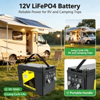 Baterai Lifepo4 12 8V 150Ah Isi Ulang dengan Perlindungan BMS Terintegrasi untuk Cadangan Daya RV dan Aplikasi Tenaga Surya Off Grid