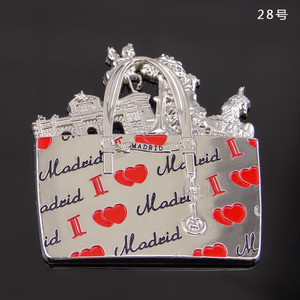 El Coliseo Torre inclinada de Pisa Italia Imanes de nevera Herradura Viaje 3D Metal Memorial Magnético Refrigerador Pegatinas Regalo - Product Image 4