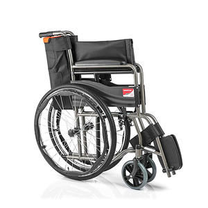 รถเข็นวีลแชร์แบบแมนนวลยี่ห้อ Yuwell โครงอะลูมิเนียม พับได้ น้ำหนักเบา พกพาสะดวก ผลิตที่เจียงซู - Product Image 2