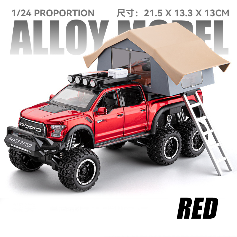 1/28 Raptor F150 rojo