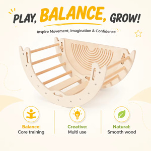 Structure d'escalade pliable pour bébé, jouets en bois, arche écologique, jungle intérieure pour 2-6 ans, arche d'escalade Montessori - Product Image 3