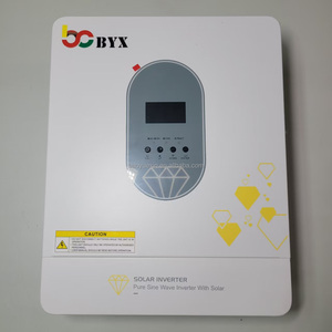 เครื่องแปลงไฟพลังงานแสงอาทิตย์แบบไฮบริด Pure Sine Wave 3kW ถึง 11kW พร้อมระบบควบคุม MPPT เชื่อมต่อกับระบบไฟฟ้า 48V UPS พร้อมระบบปิดอัตโนมัติแบบคู่ จ่ายไฟเฟสเดียว - Product Image 3