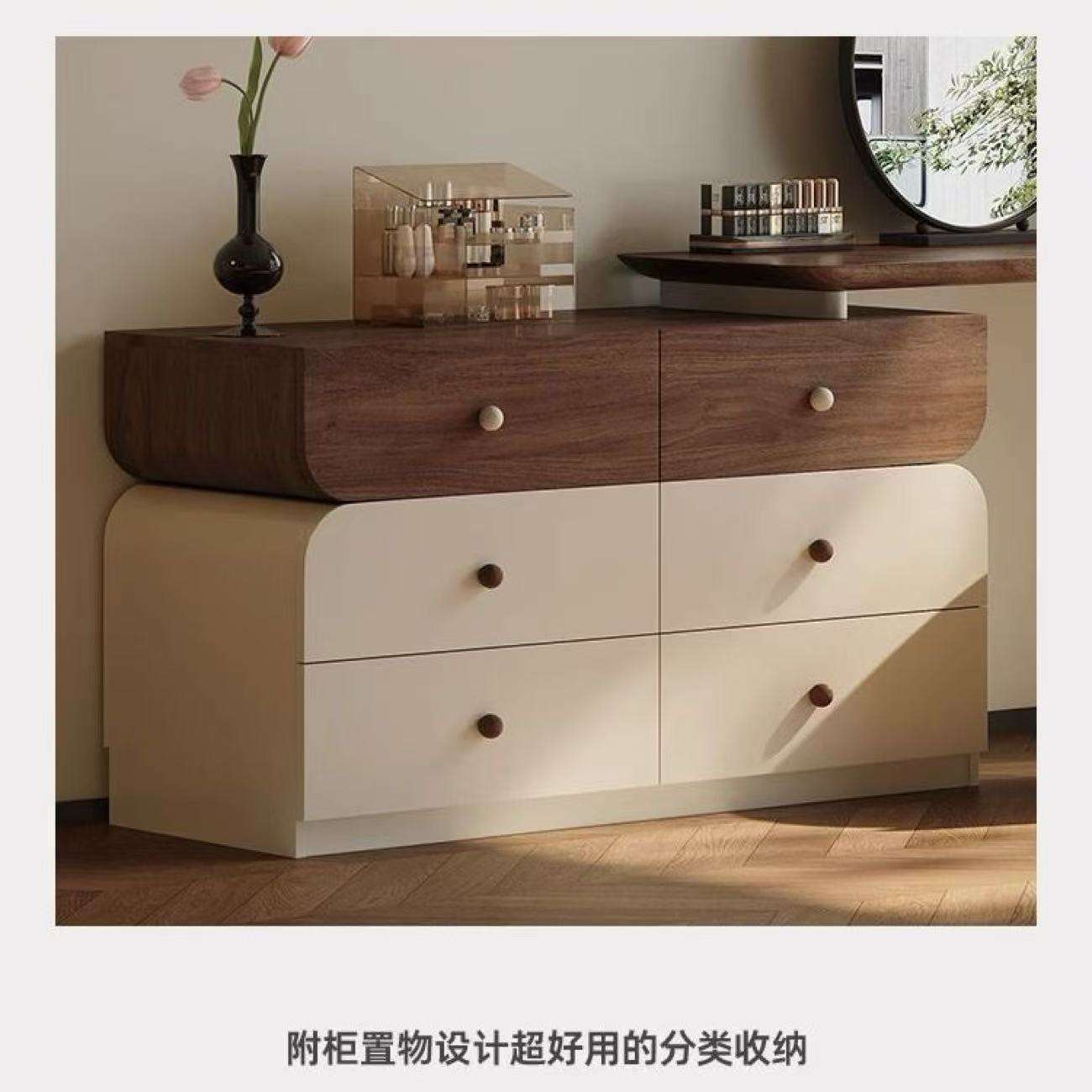 Cómoda de seis cajones zz de 1,2 metros