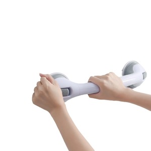 Poignées antidérapantes à ventouse pour salle de bain, barre d'appui en plastique sans perçage pour personnes âgées, capacité de charge de 35 kg, style moderne et simple - Product Image 5
