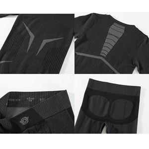Biancheria intima termica senza cuciture mutandoni da sci all'aperto intimo sportivo stretto strato termico vestito a Base <span class=keywords><strong>per</strong></span> gli uomini - Product Image 3