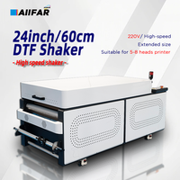 Mesin Penggoyang Bubuk Teknologi Baru Terbaik untuk Perlindungan Lingkungan dengan Filter Asap Terintegrasi 24 inci/60cm DTF Shaker