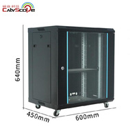 CATVSCOPE Solutions FTTH FTTx Armoire Réseau Intérieure Compacte 6U 9U 12U pour Serveur et Commutateur
