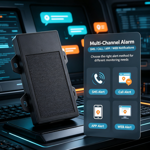 Traceur GPS sans fil 4G à charge solaire, batterie 12000 mAh, longue autonomie, pour le <span class=keywords><strong>suivi</strong></span> de véhicules, d'actifs et de conteneurs, localisateur magnétique - Product Image 5