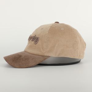 Gorra de béisbol de pana personalizada, deportiva y formal, unisex, estilo hip hop, para actividades al aire libre y viajes, con diseño a cuadros de felpa, común - Product Image 3