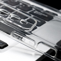 Étui de téléphone en silicone souple TPU de luxe, coque arrière transparente protectrice, antichoc, coque transparente pour Tecno Camon 18P Spark 8