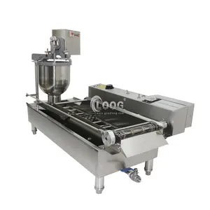 110V 220V Double Raws Best Automatic Donut Equipment Professional Electric Commercial Donut Machine Factory