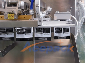 Double Outlet Pouch Roll Film Filling-Sealing And Packing <strong>Machine</strong> For Flat Bag With CE Certification - Product Image 6