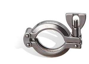 不锈钢304 316不锈钢重型TC夹卫生单针三三叶草管件套圈 - Product Image 5