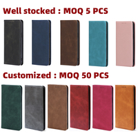 Étui portefeuille en cuir pour téléphone Tecno Spark 50 40 2024 Pova 5 Pro Pop 20 10 Camon 50 40 Pro – Accessoire de téléphone portable