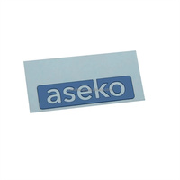 Autocollants de transfert de logo en nickel électro-plaqué ultra fins personnalisés, étiquettes métalliques autocollantes pour la marque d'ordinateurs portables
