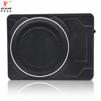 Vente en gros OEM 10 pouces Underseat Subwoofer 150w Car Active Slim Subwoofer Box Auto Car Woofer avec amplificateur Système audio