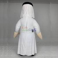 Costume de Mascotte Gonflable Géant Personnalisé Homme Arabe en Peluche pour Événements aux EAU et en Arabie Saoudite