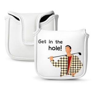 Prix d'usine Housse de putter de golf brodée magnétique en cuir PU pour putter mallet - Product Image 1