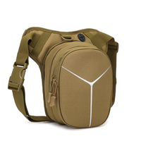 Personnalisé de Haute Qualité Multifonctionnel Étanche Tactique Moto Drop Leg Sac Mode Cuisse Sac Hommes Fanny Pack Poitrine Sac